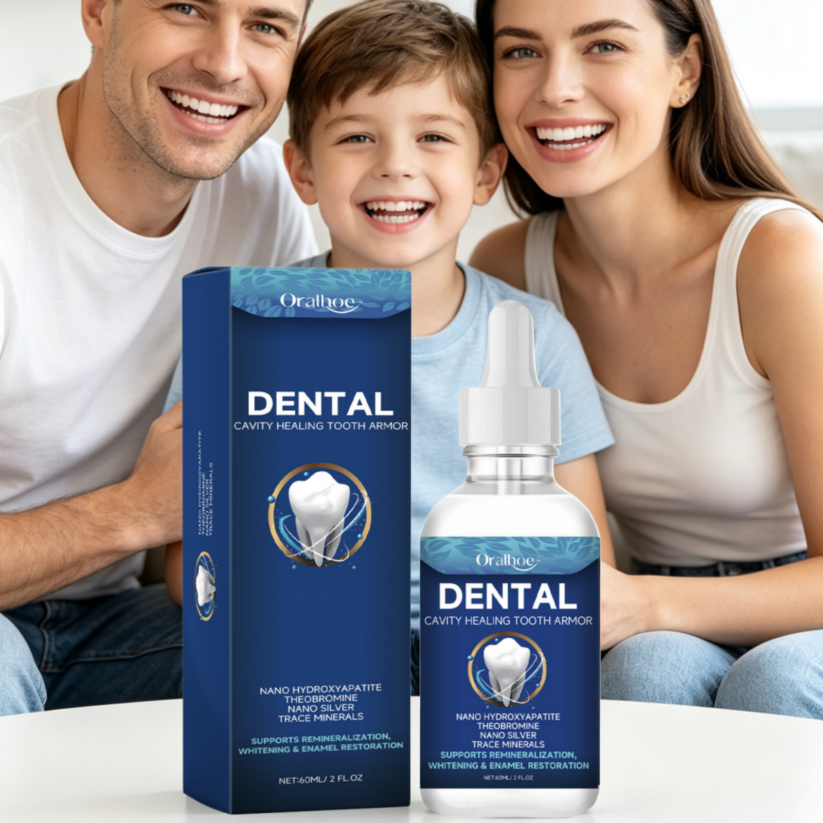 Teeth Whitening That Works - Oralhoe Dental Care Serum Teeth Whitening