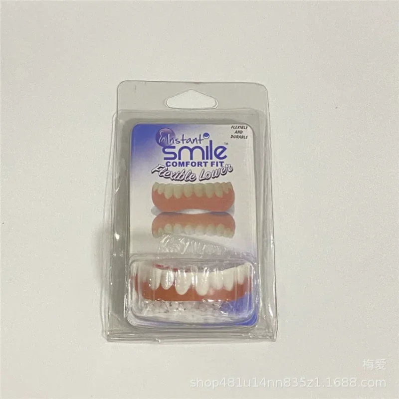 Teeth Whitening Toothpaste - Silicone Upper Lower Veneers, Fake Teeth,