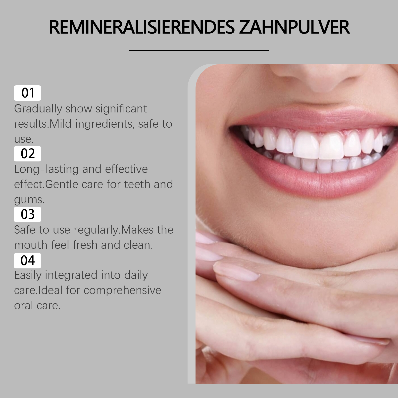 Hydroxyapatite Dental Powder E - đánh giá và giá Teeth Whitening Xylitol