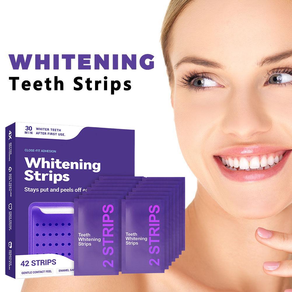 Teeth Whitening Strips 42 Stri - đánh giá và giá Teeth Whitening Fast