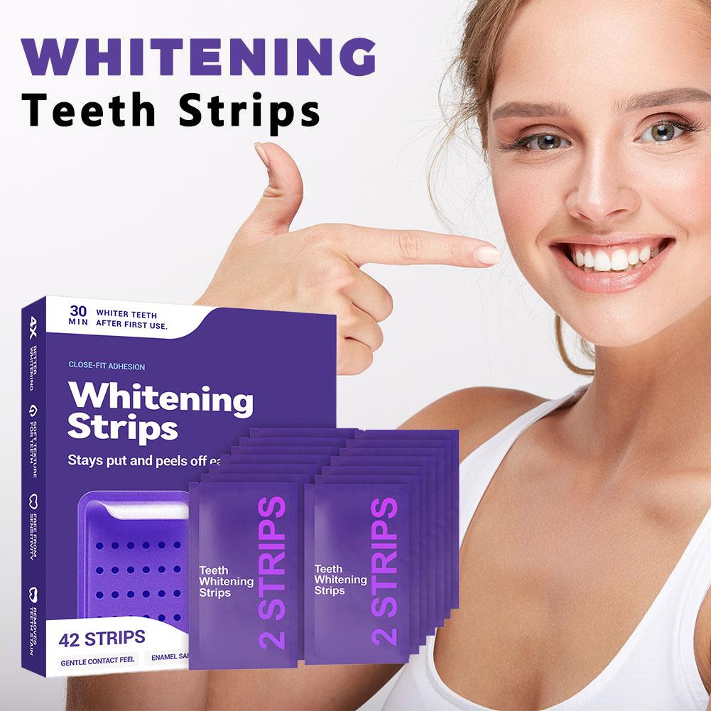 Teeth Whitening Strips 42 Stri - đánh giá và giá Teeth Whitening Fast