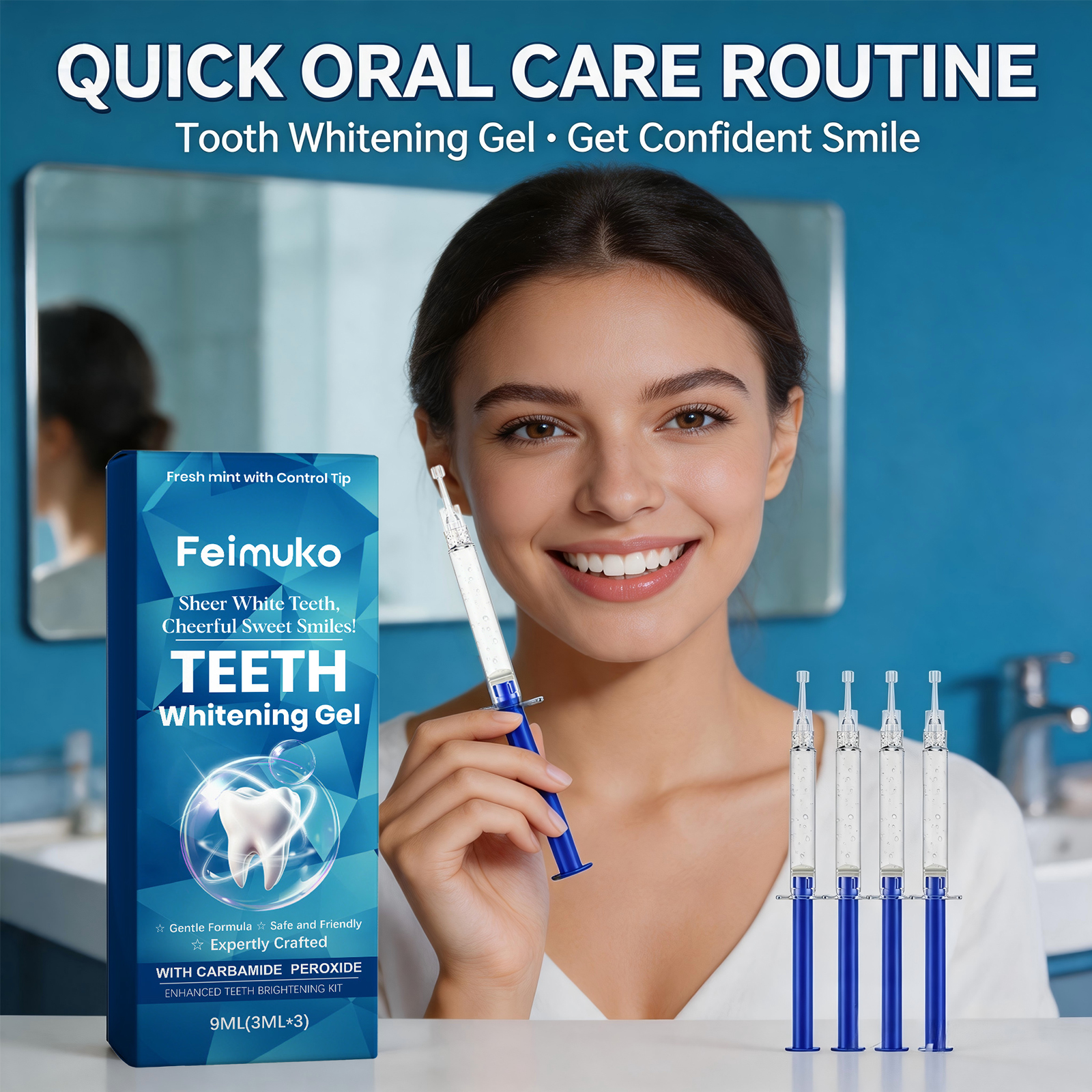 Teeth Whitening Gel Gentle Cle - đánh giá và giá Teeth Whitening Uv Light