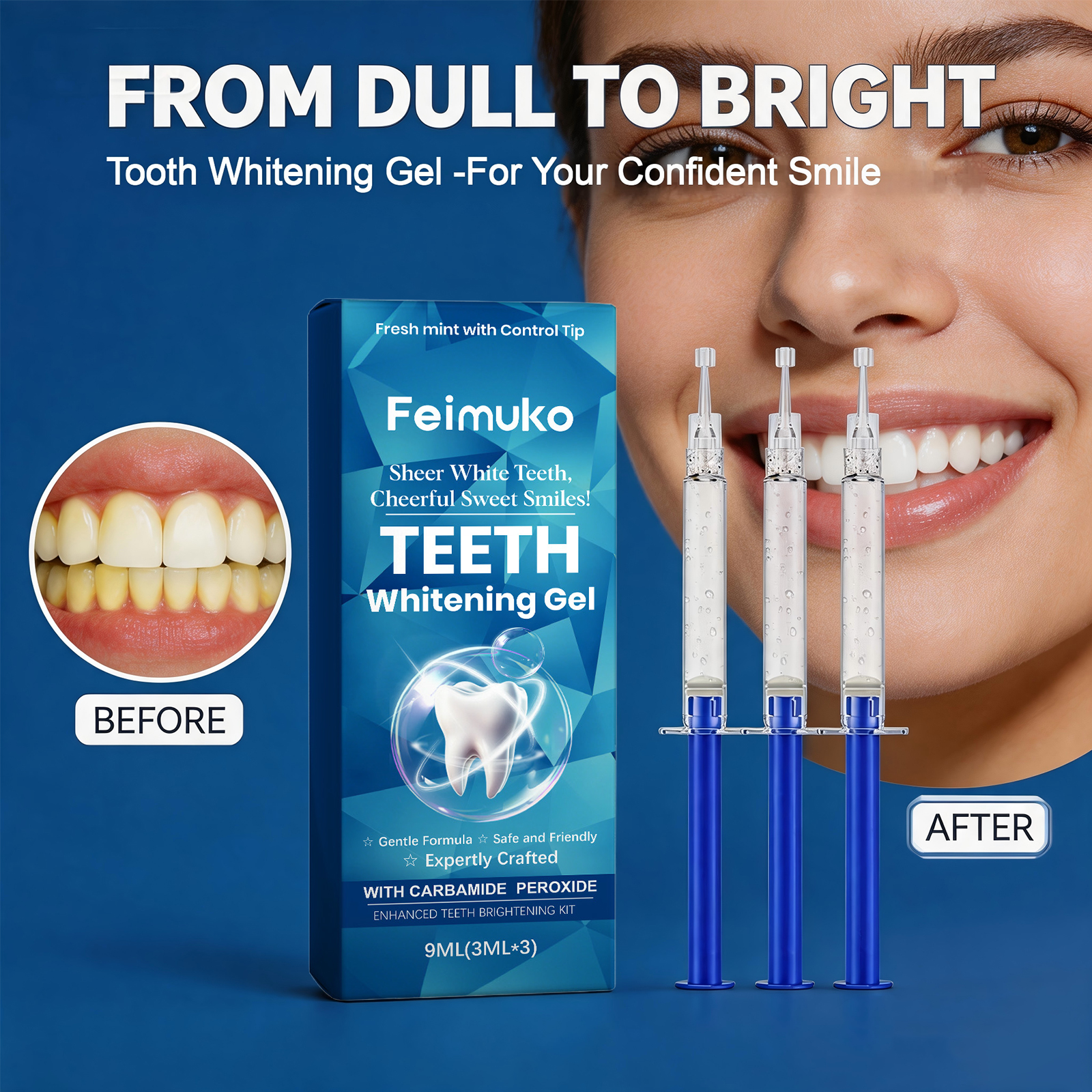 Teeth Whitening Gel Gentle Cle - đánh giá và giá Teeth Whitening Uv Light