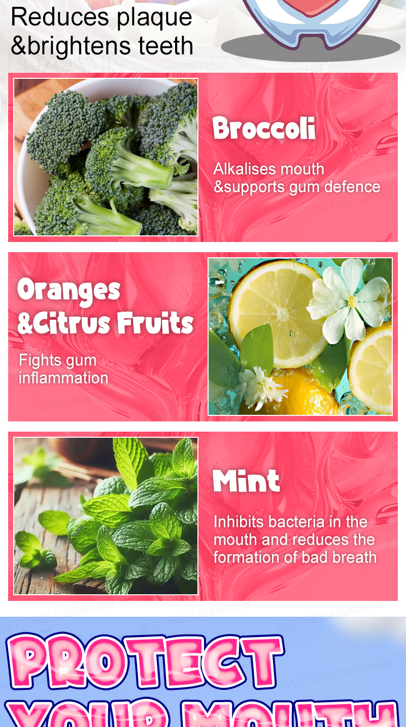 Removes plaque, gently soothes - đánh giá và giá Teeth Whitening Gum