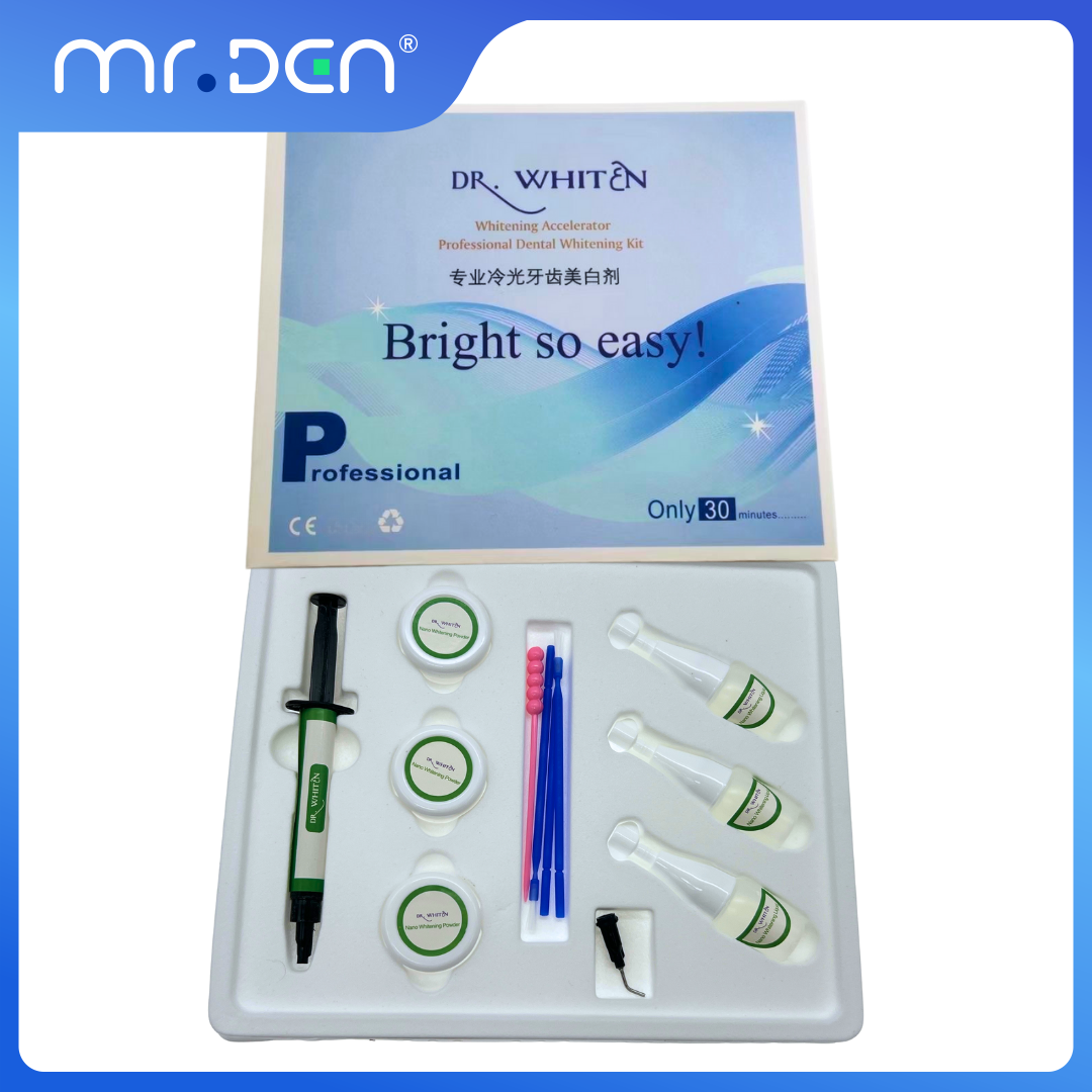 Dr. Whiten 3 Pack Teeth Whiten - đánh giá và giá Teeth Whitening Light