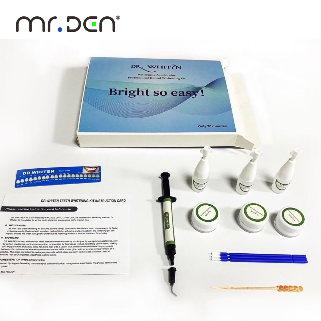 Dr. Whiten 3 Pack Teeth Whiten - đánh giá và giá Teeth Whitening Light
