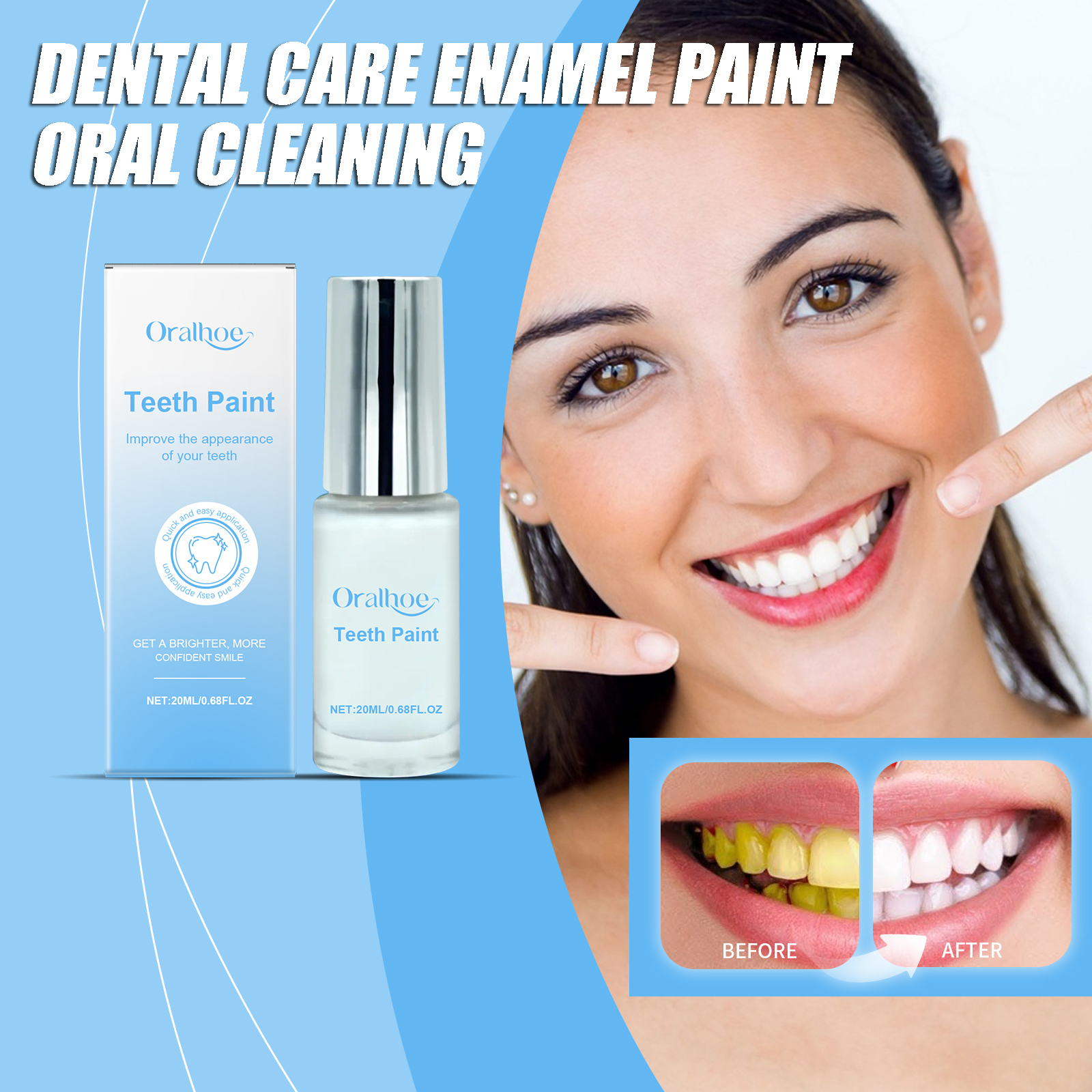 Dental Care Enamel Paint Teeth - đánh giá và giá Teeth Whitening Xylitol