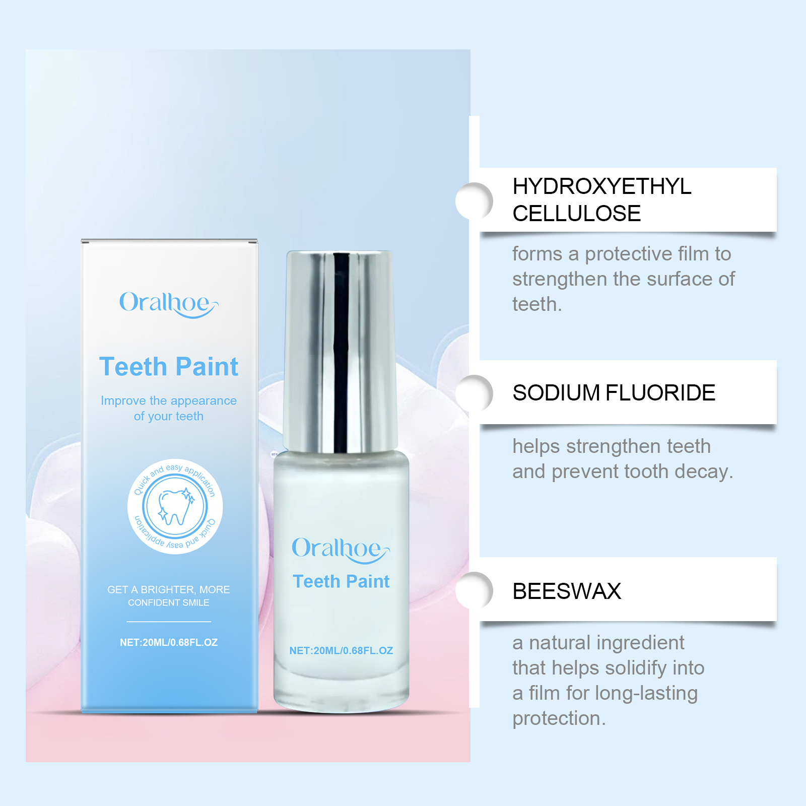Dental Care Enamel Paint Teeth - đánh giá và giá Teeth Whitening Xylitol