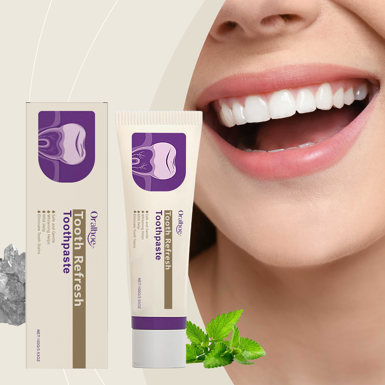 Teeth Refresh Toothpaste White - đánh giá và giá Teeth Whitening That Works