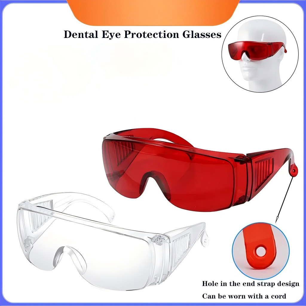 Red and White Dental Safety Go - đánh giá và giá Teeth Whitening Uv Light