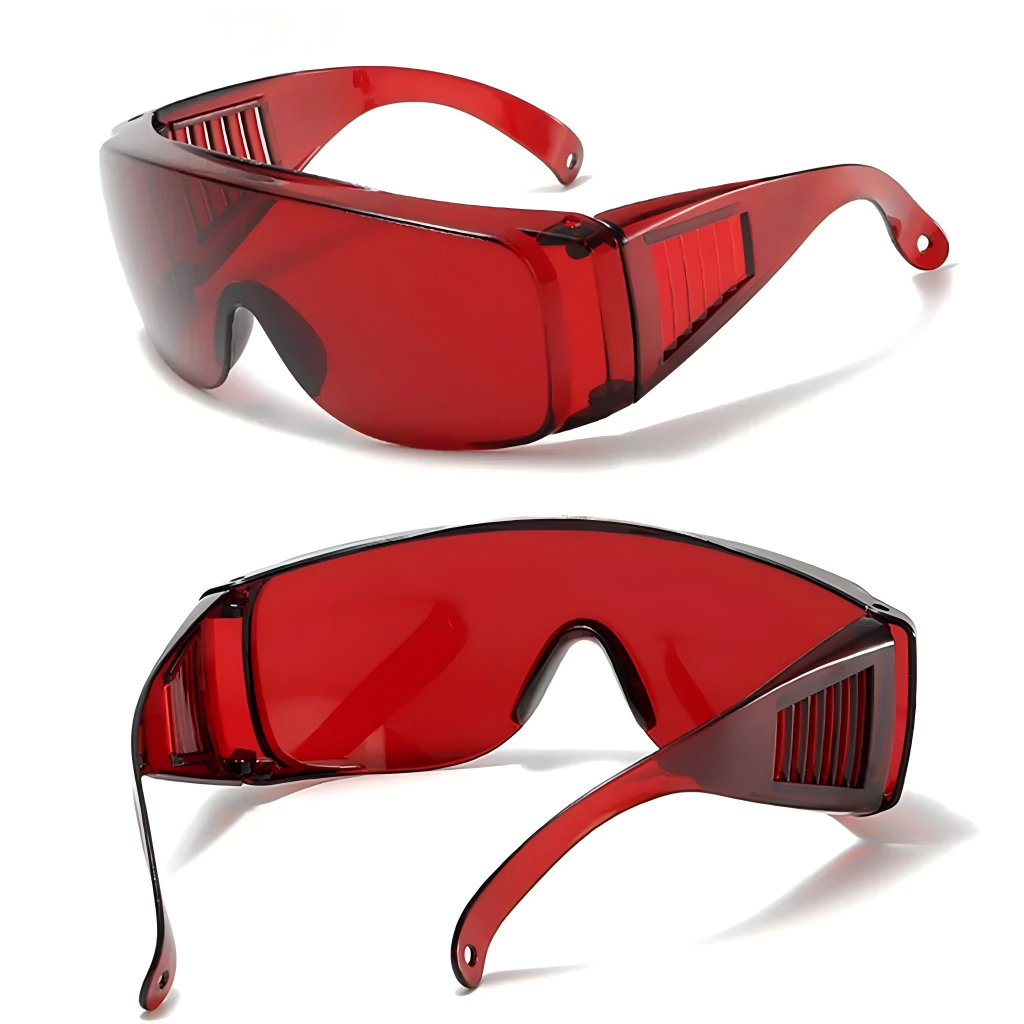 Red and White Dental Safety Go - đánh giá và giá Teeth Whitening Uv Light