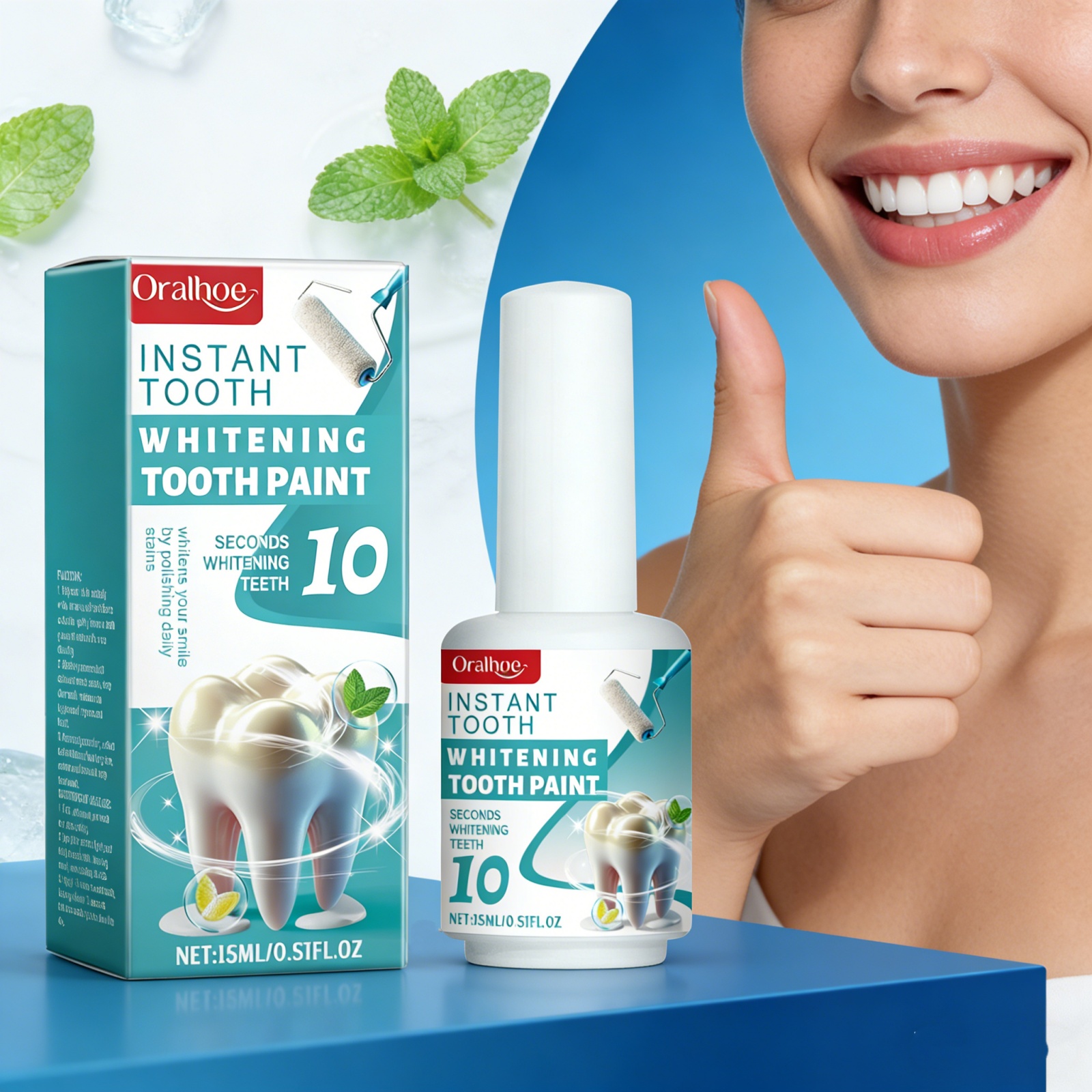 Instant Teeth Whitening Paint  - đánh giá và giá Teeth Whitening Fast