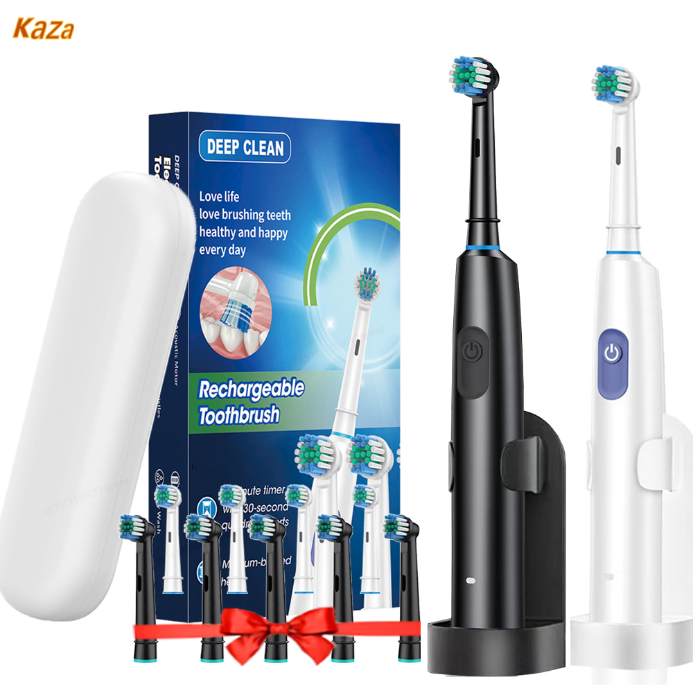 Electric Toothbrush with Holde - đánh giá và giá Teeth Whitening Toothbrush