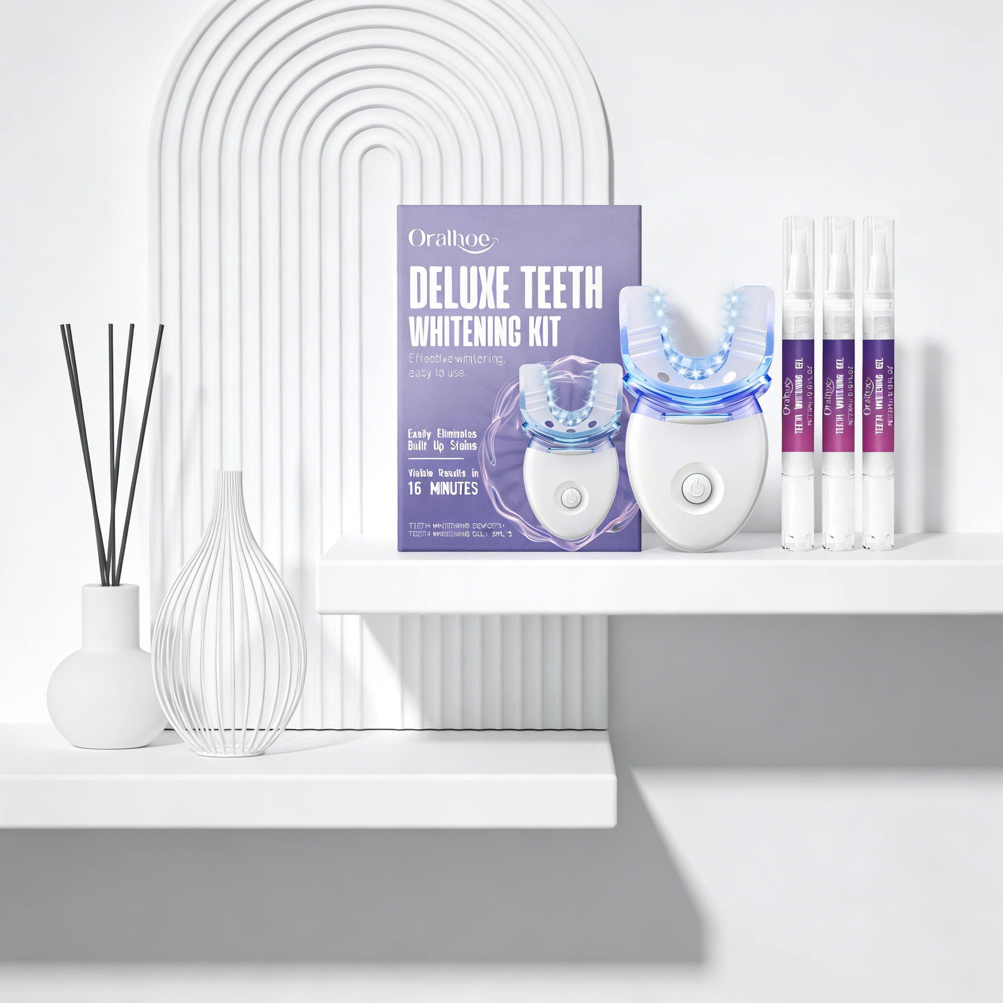 Oralhoe Teeth Care Set Oral Hy - đánh giá và giá Teeth Whitening Uv Light