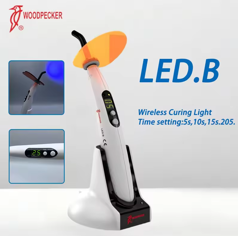 Dental Curing Light Woodpecker - đánh giá và giá Teeth Whitening Light