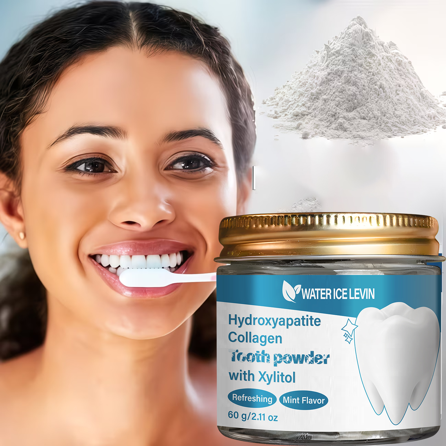 Hydroxyapatite Collagen Tooth  - đánh giá và giá Teeth Whitening Xylitol