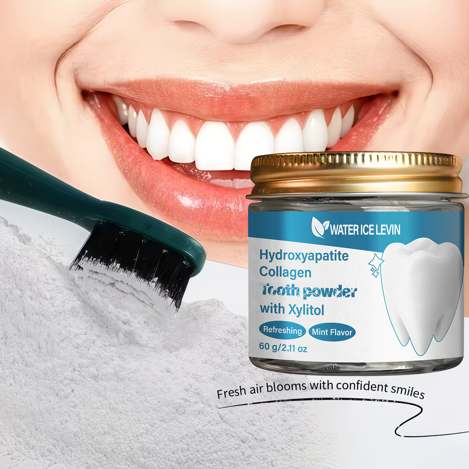Hydroxyapatite Collagen Tooth  - đánh giá và giá Teeth Whitening Xylitol