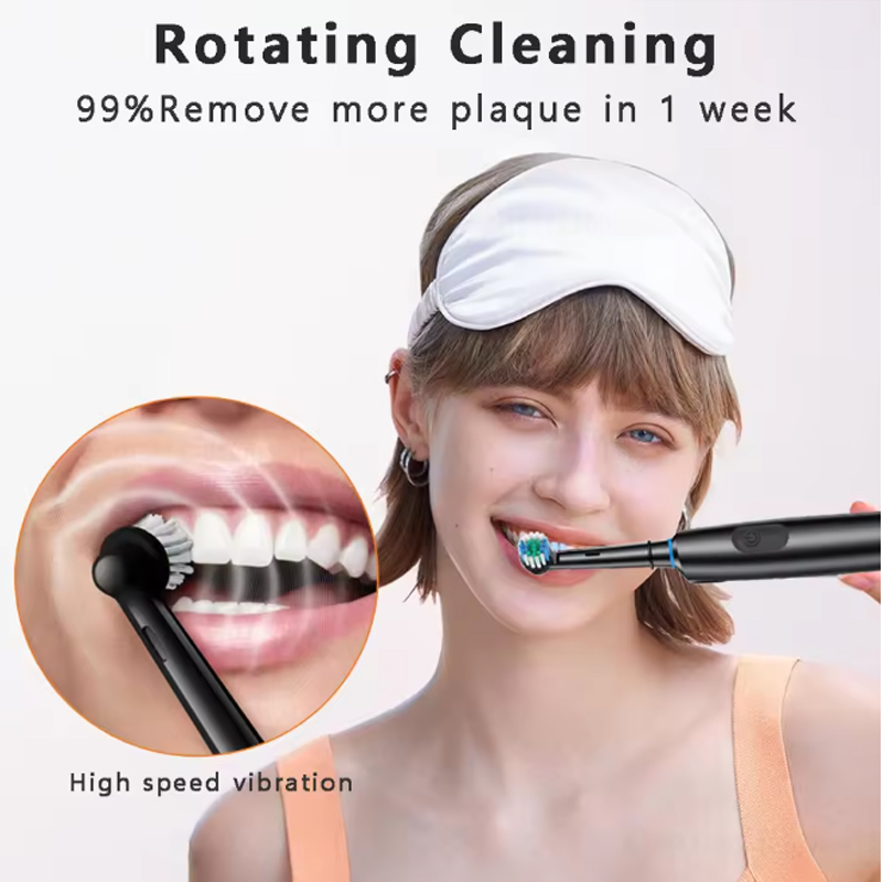 Round Rotating Electric Toothb - đánh giá và giá Teeth Whitening Toothbrush