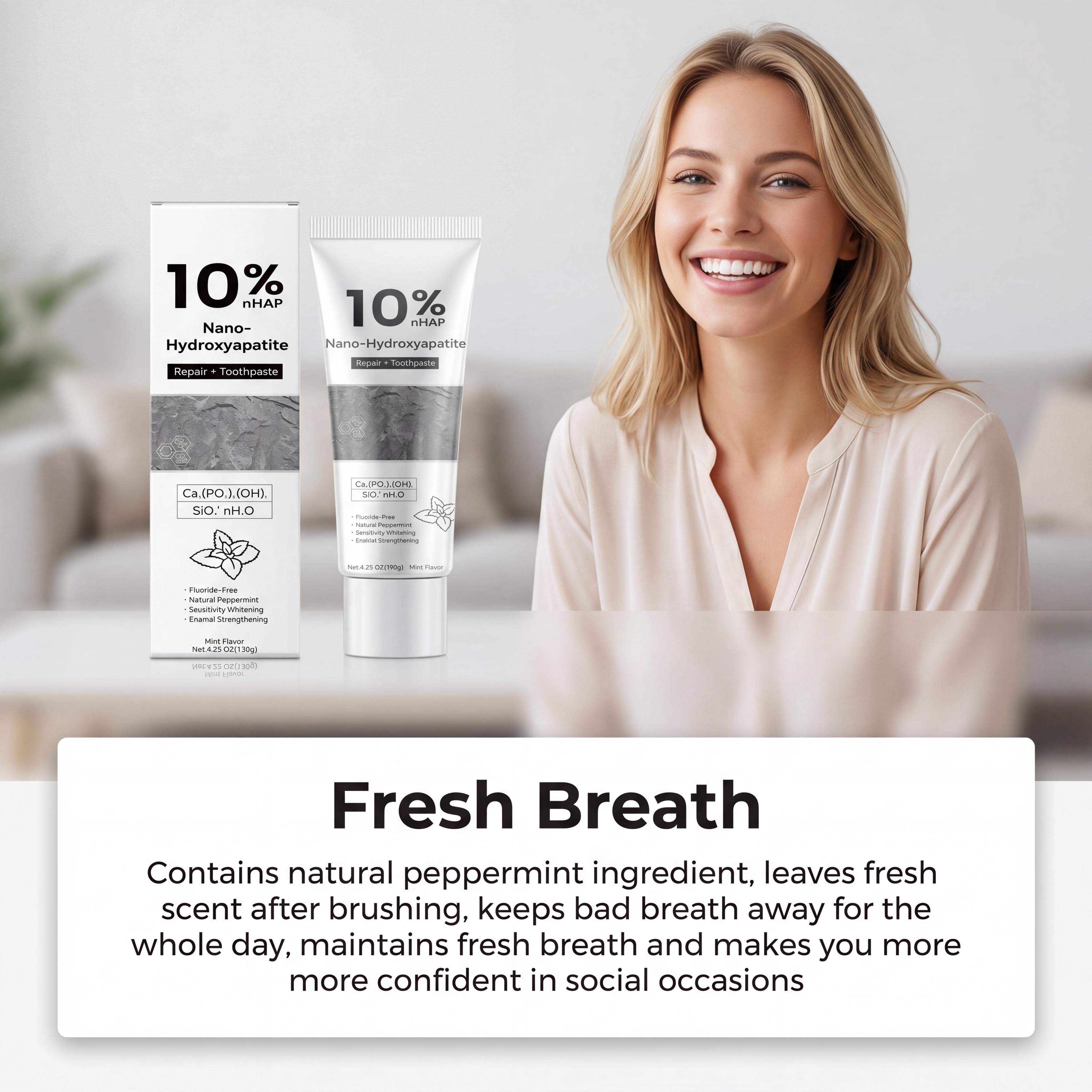Nano-Hydroxyapatite Toothpaste - đánh giá và giá Teeth Whitening That Works