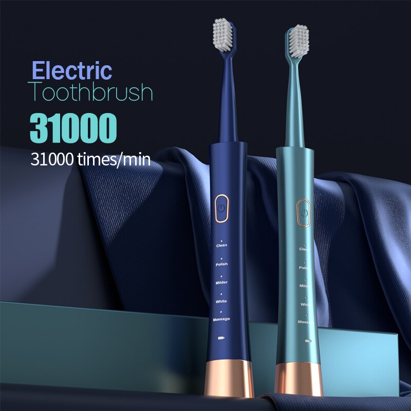 Jianpai Adult Male and Female  - đánh giá và giá Teeth Whitening Toothbrush