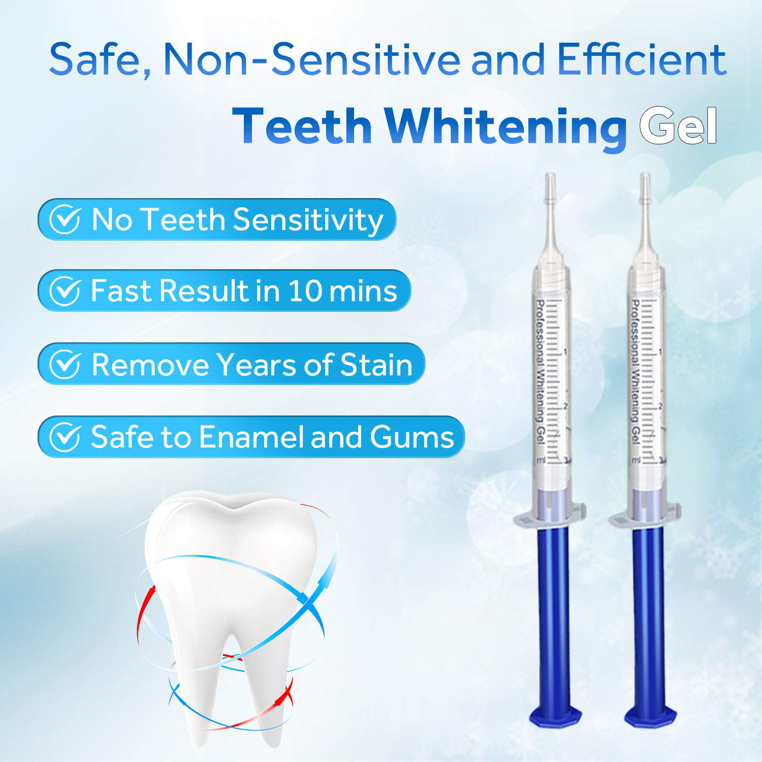 Teeth Whitening Gel Refill Syr - đánh giá và giá Teeth Whitening Uv Light