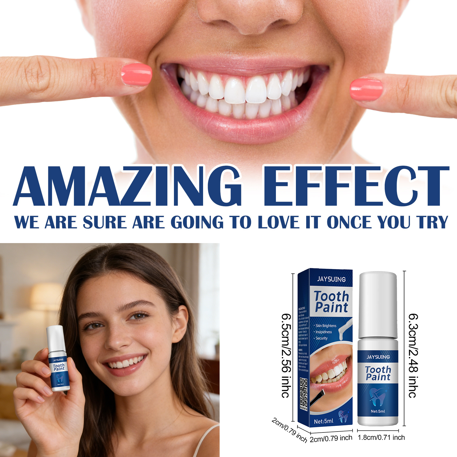 Teeth Brighten Paint Instantly - đánh giá và giá Teeth Whitening Fast
