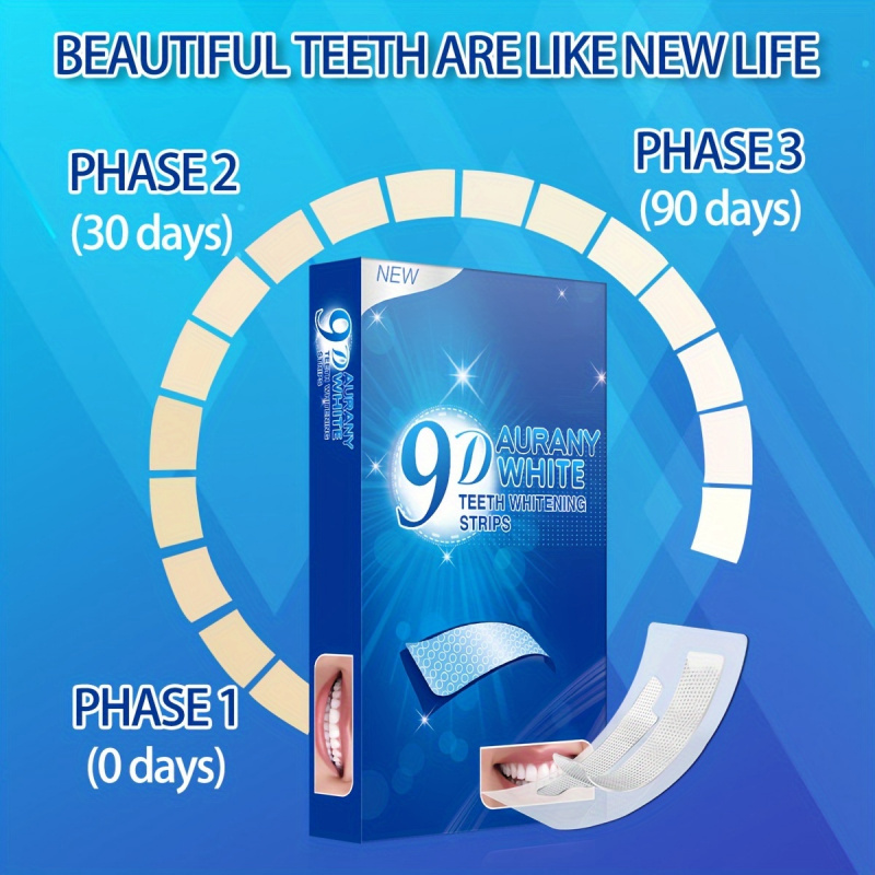 21 Pairs of 9D Aurany White Te - đánh giá và giá Teeth Whitening From Home