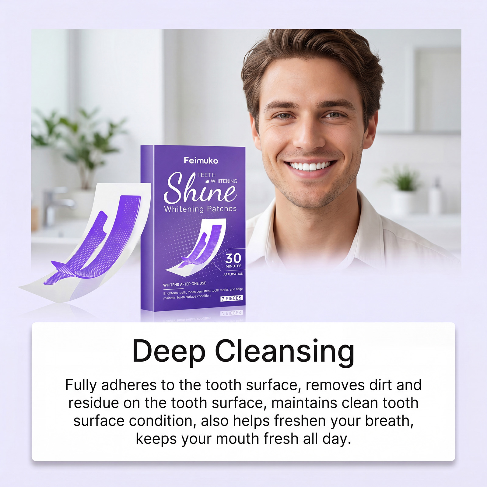 30Mins Teeth Whitening Strips  - đánh giá và giá Teeth Whitening Toothpaste