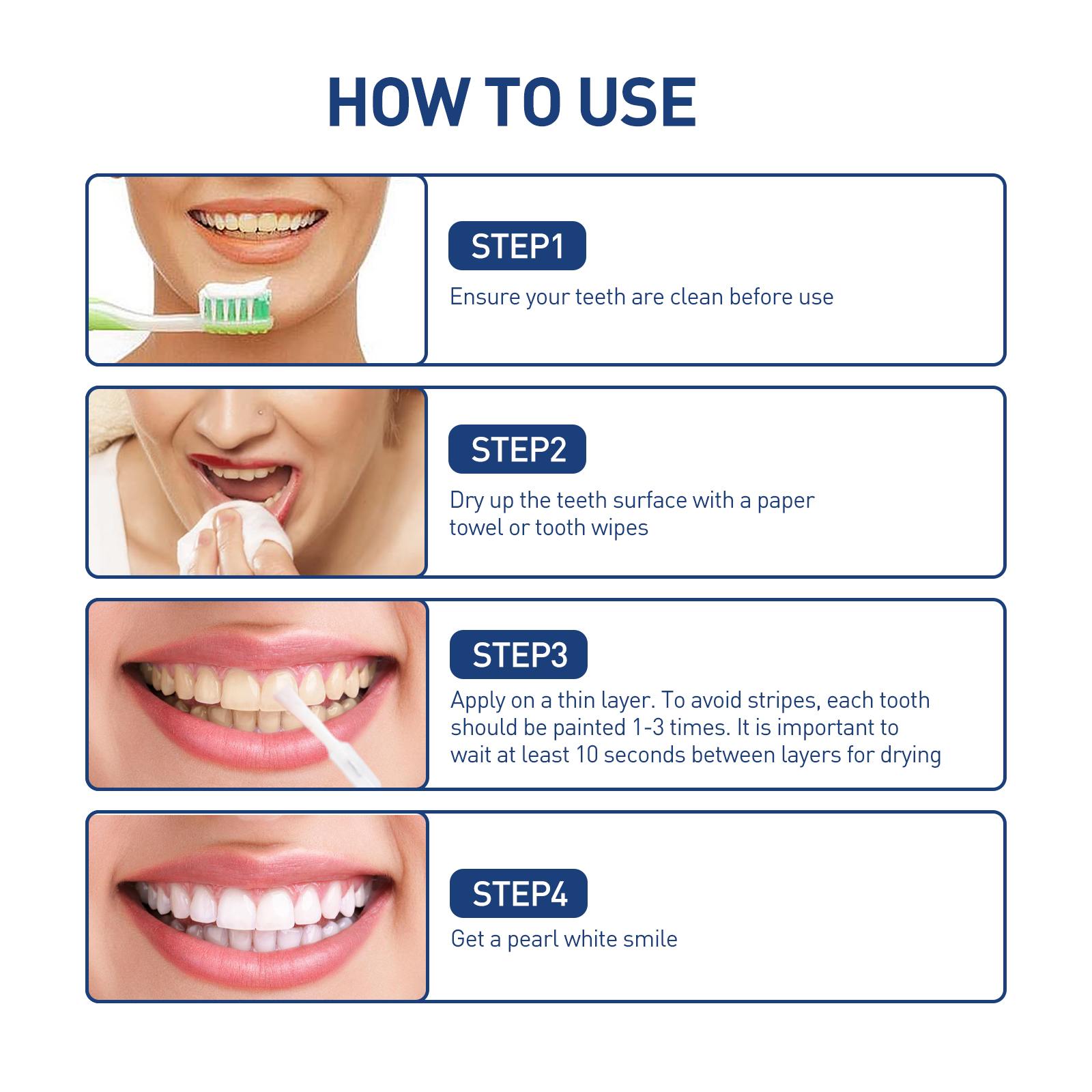 Instant Teeth Whitening Paint  - đánh giá và giá Teeth Whitening Yellow Teeth