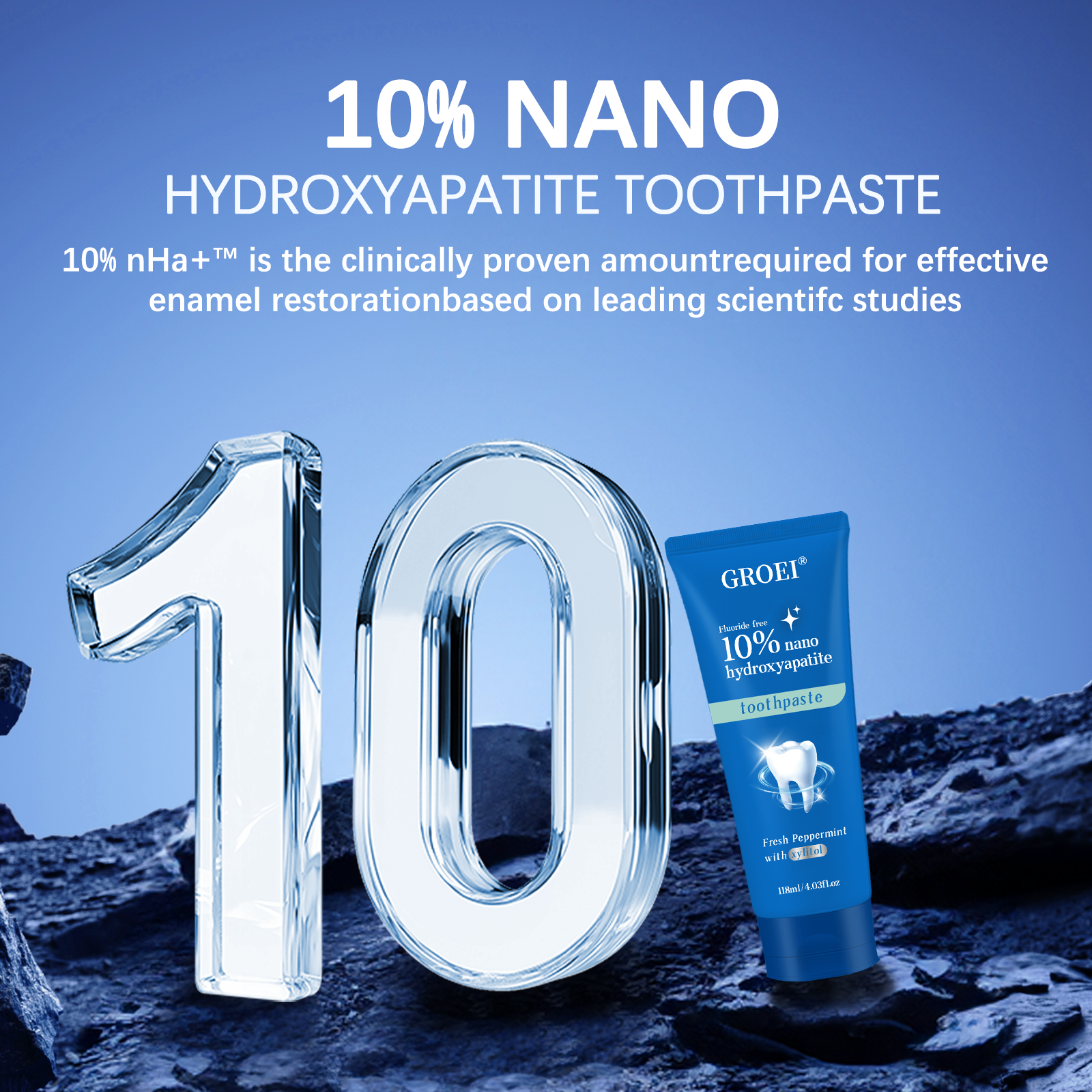 10% Nano Hydroxyapatite Toothp - đánh giá và giá Teeth Whitening That Works