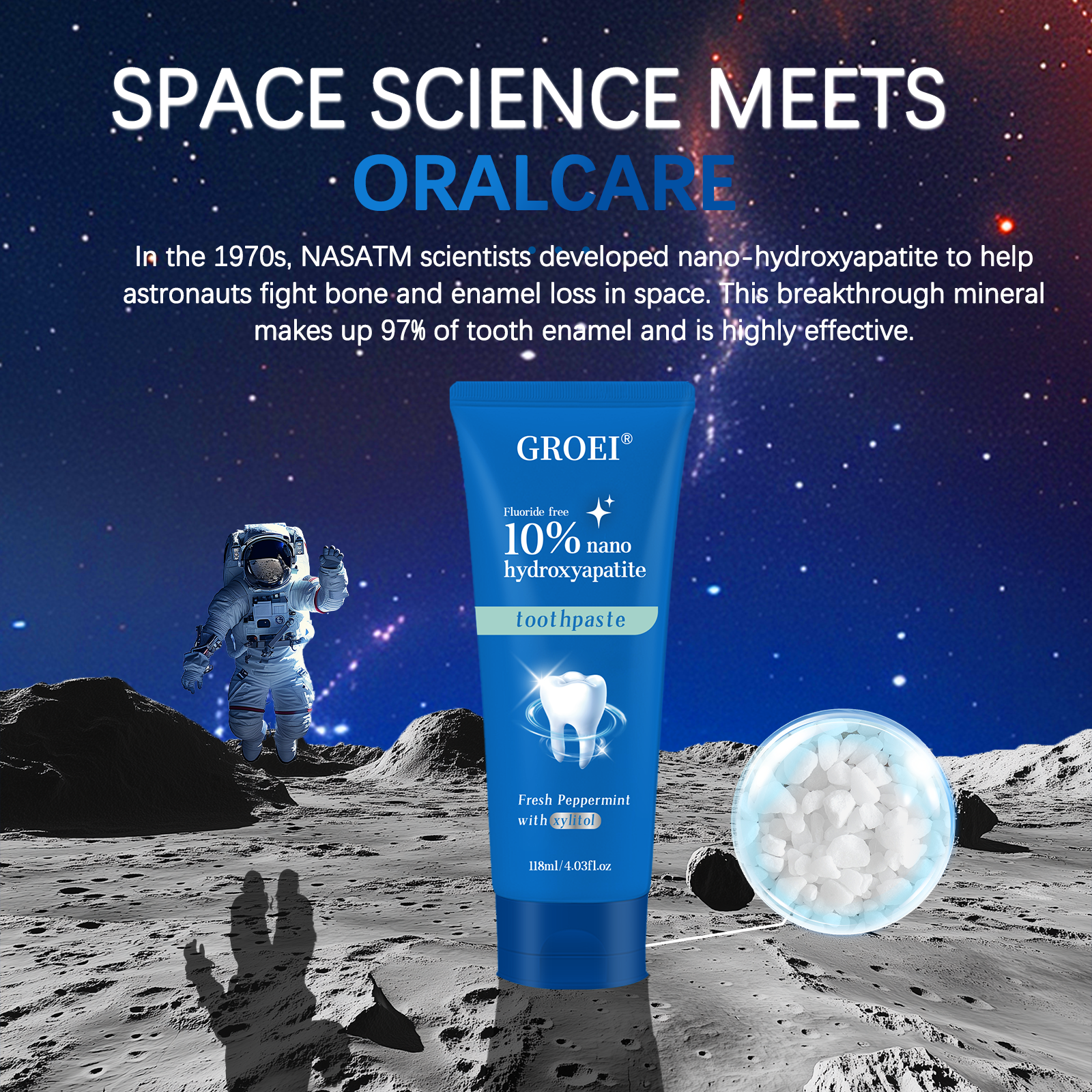 10% Nano Hydroxyapatite Toothp - đánh giá và giá Teeth Whitening That Works