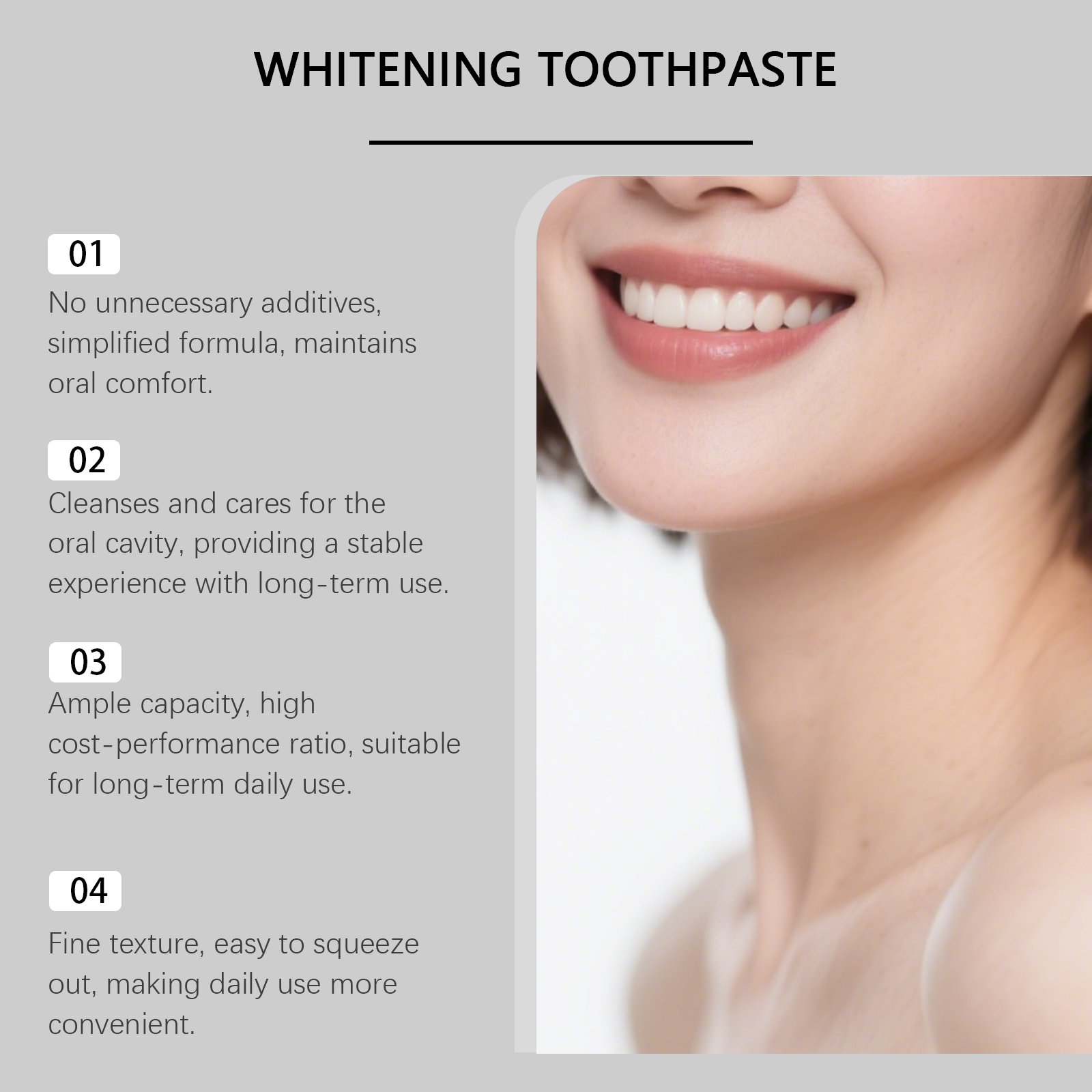 Brightening Whitening Toothpas - đánh giá và giá Teeth Whitening Xylitol