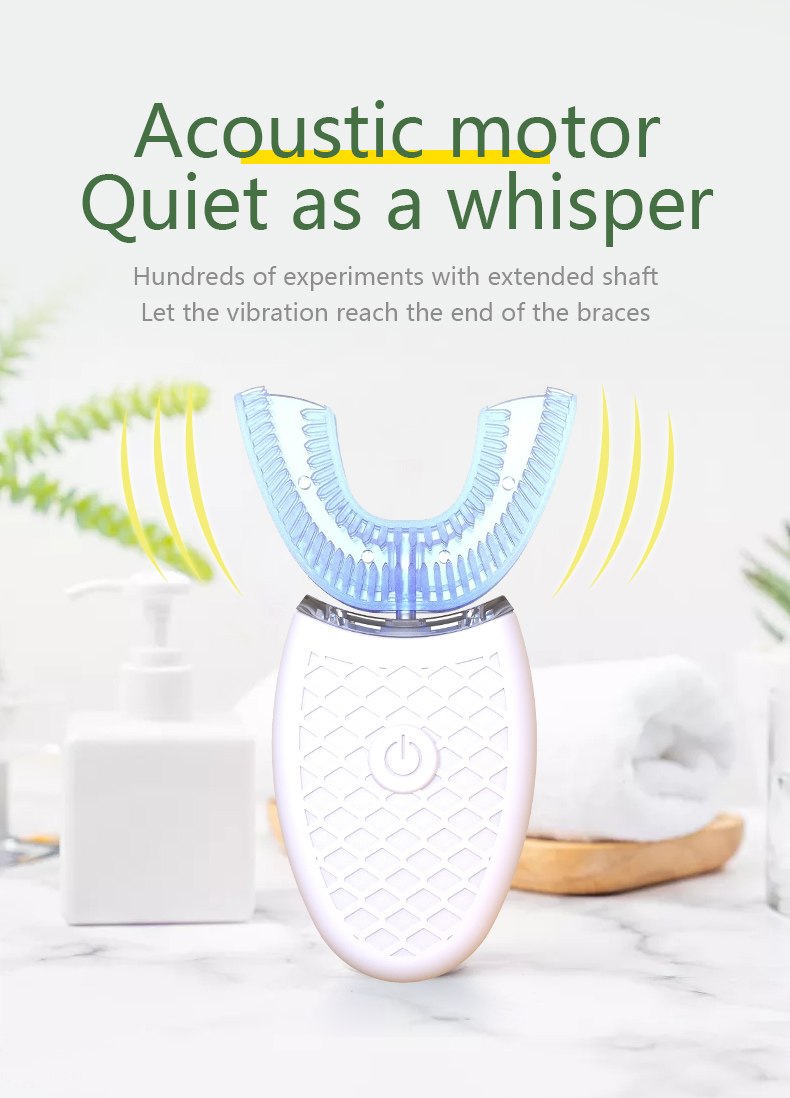 Intelligent U-Type Toothbrush  - đánh giá và giá Teeth Whitening Toothbrush