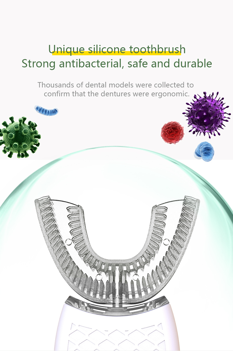 Intelligent U-Type Toothbrush  - đánh giá và giá Teeth Whitening Toothbrush
