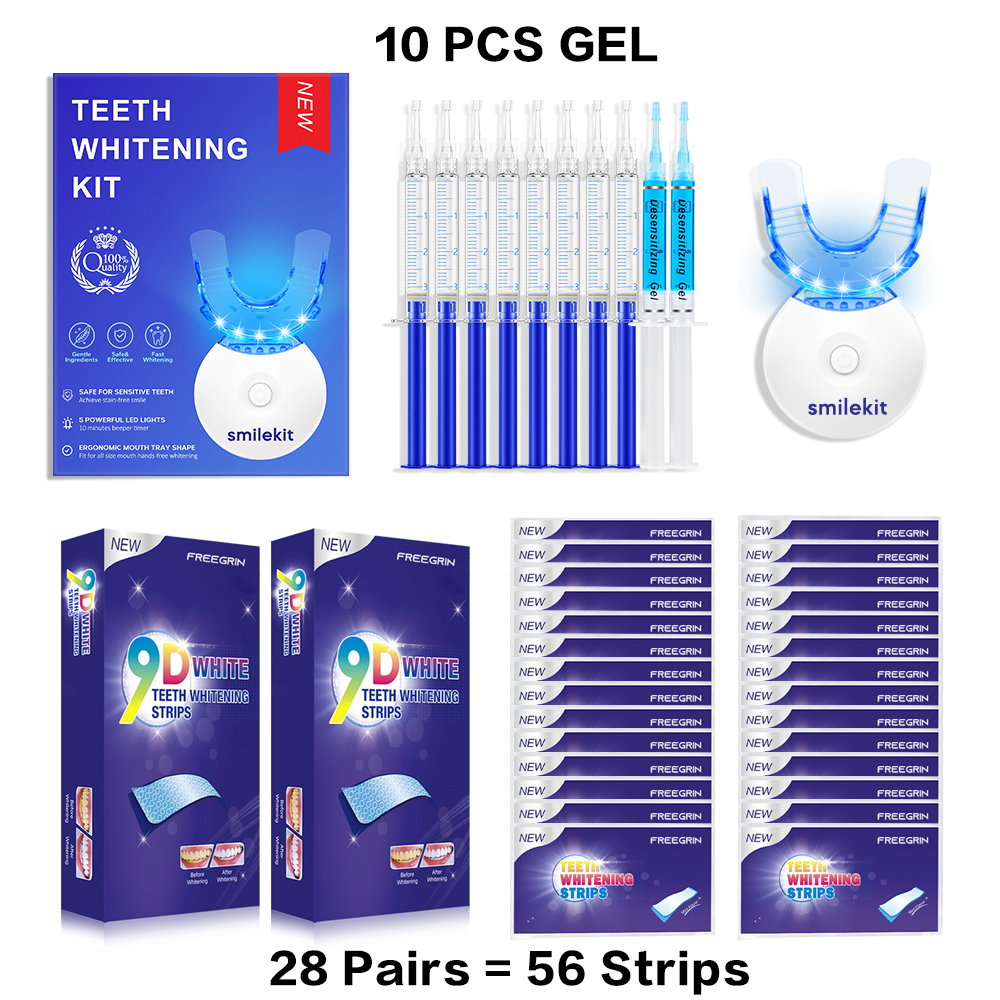 Teeth Whitening Kit - 5X LED L - đánh giá và giá Teeth Whitening From Home