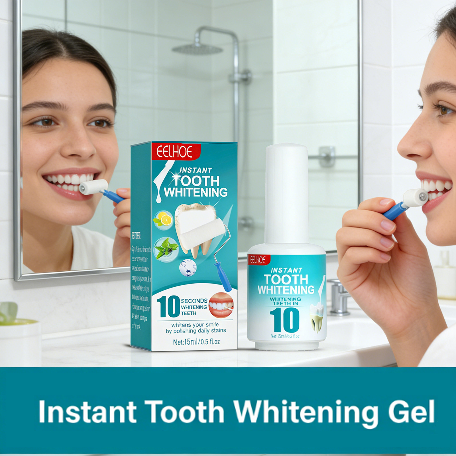 Tooth Whitening Paint Effectiv - đánh giá và giá Teeth Whitening Yellow Teeth