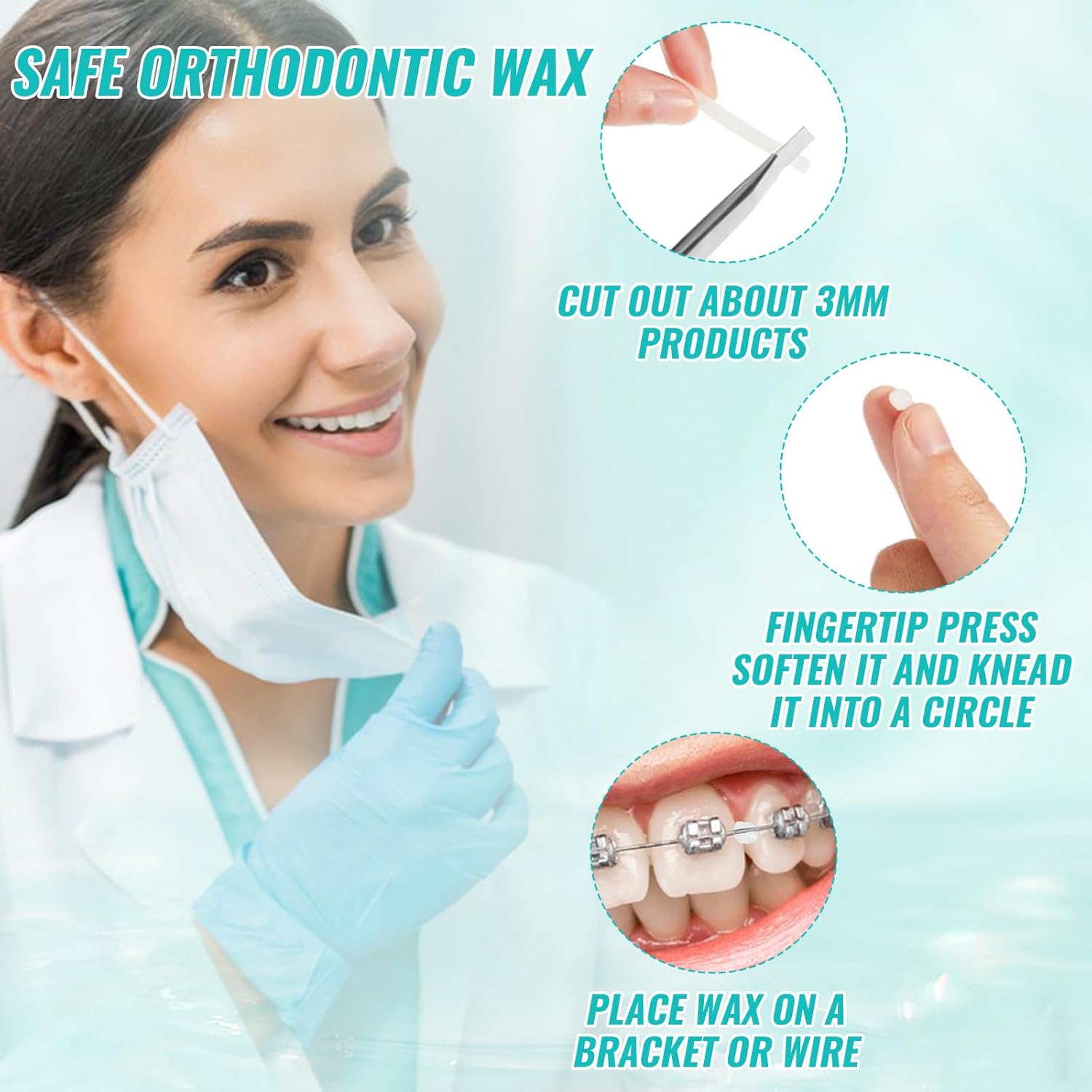 10box Dental Orthodontic Relie - đánh giá và giá Teeth Whitening Gum