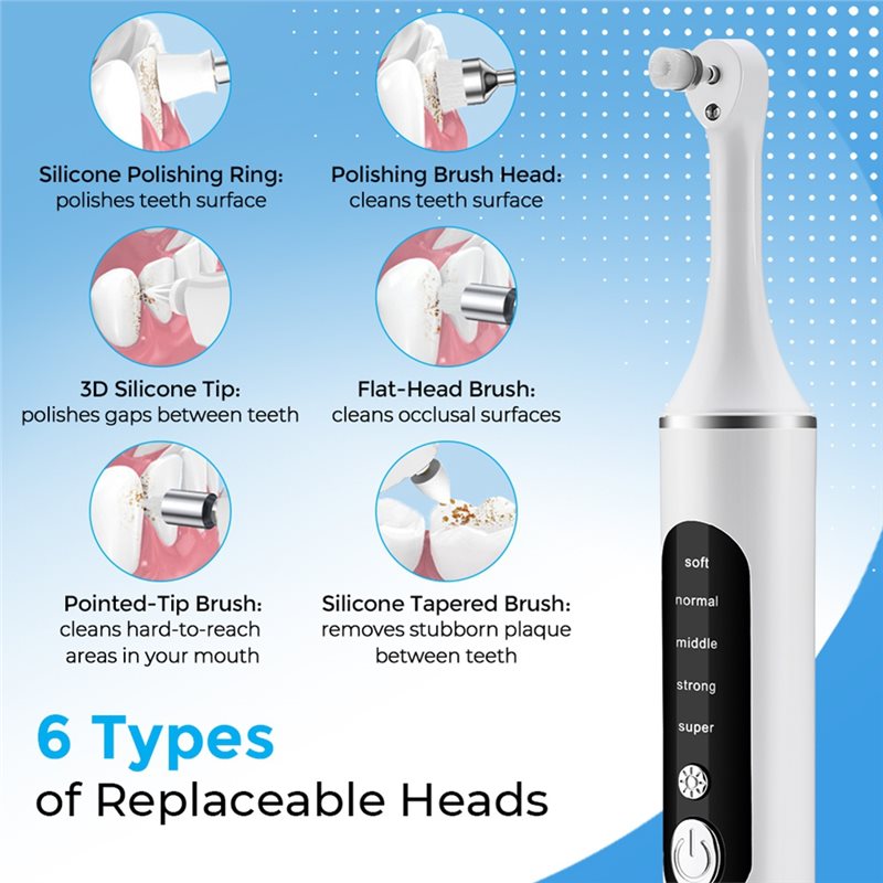 A83G-LED Light Rechargeable El - đánh giá và giá Teeth Whitening Toothbrush