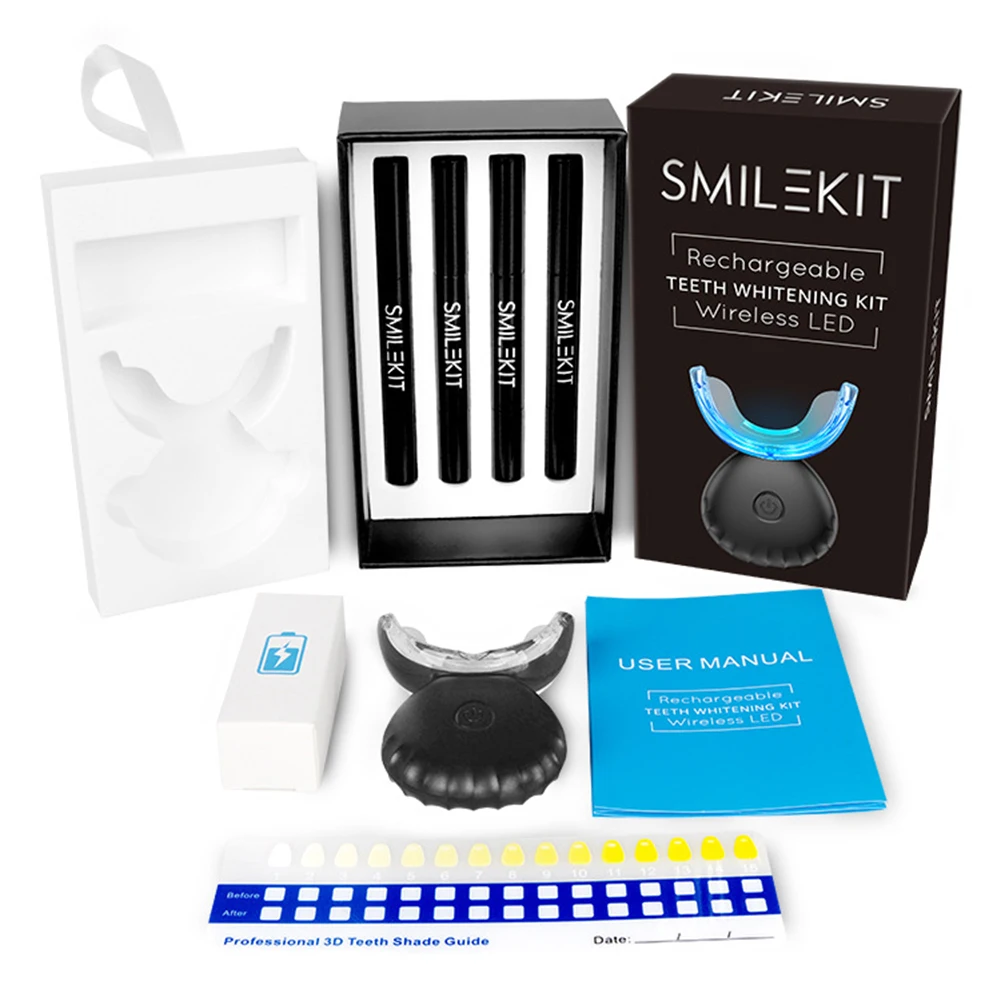 Dental Teeth Whitening Kit Min - đánh giá và giá Teeth Whitening From Home