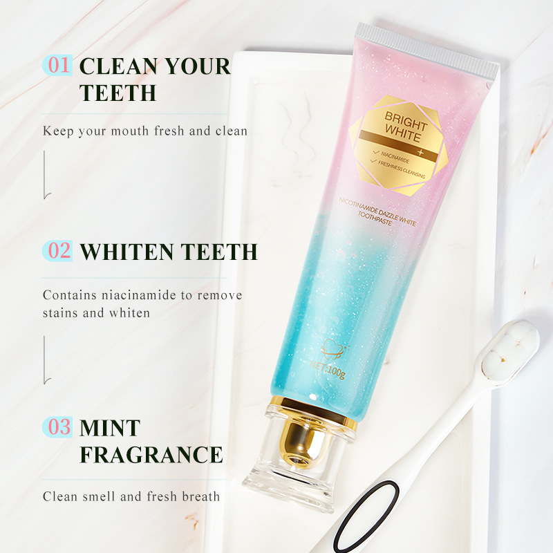 Dazzling white toothpaste clea - đánh giá và giá Teeth Whitening Toothpaste
