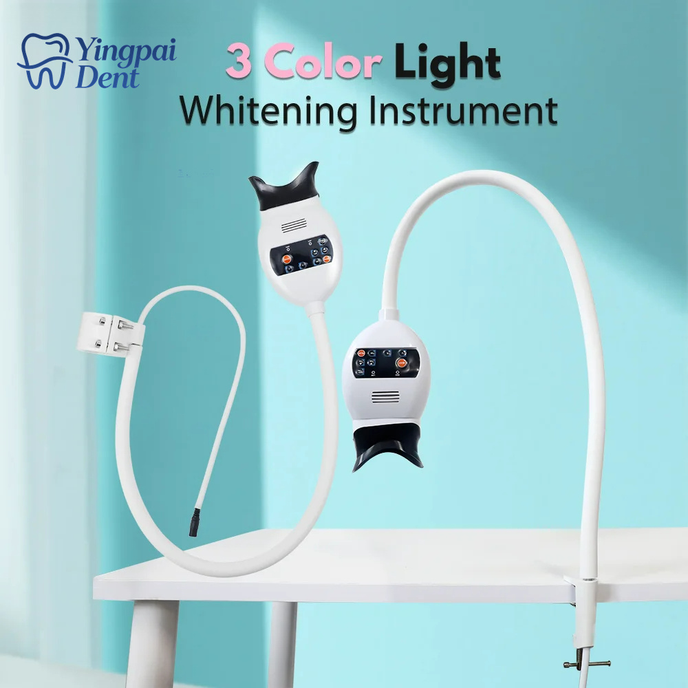 Adjustable 3 Colors LED Teeth  - đánh giá và giá Teeth Whitening Light
