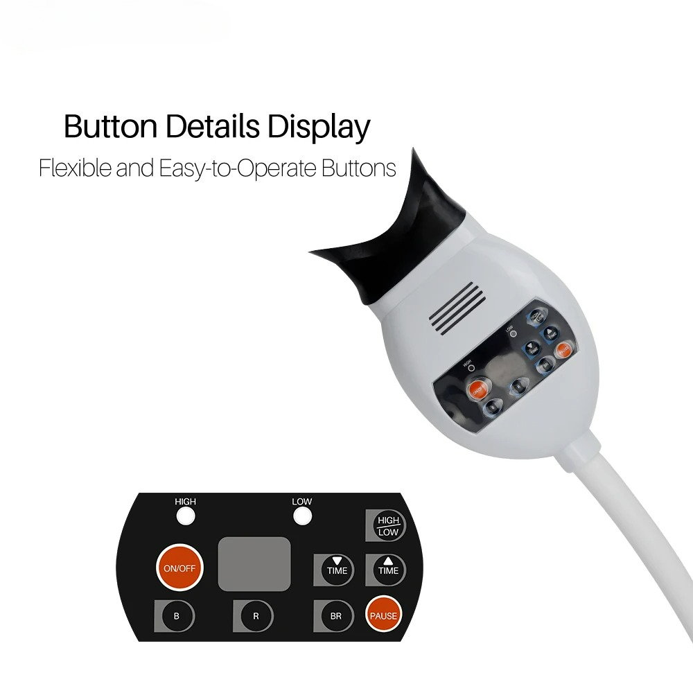 Adjustable 3 Colors LED Teeth  - đánh giá và giá Teeth Whitening Light