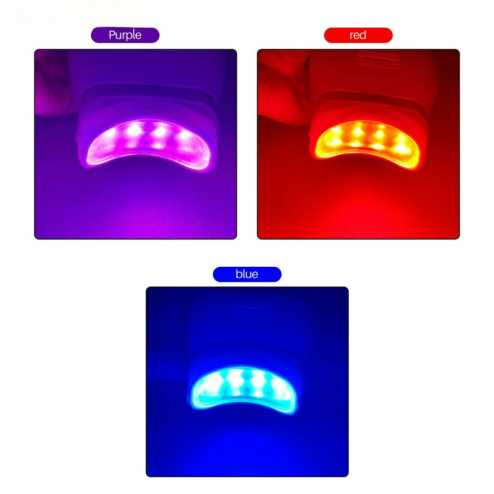 Adjustable 3 Colors LED Teeth  - đánh giá và giá Teeth Whitening Light