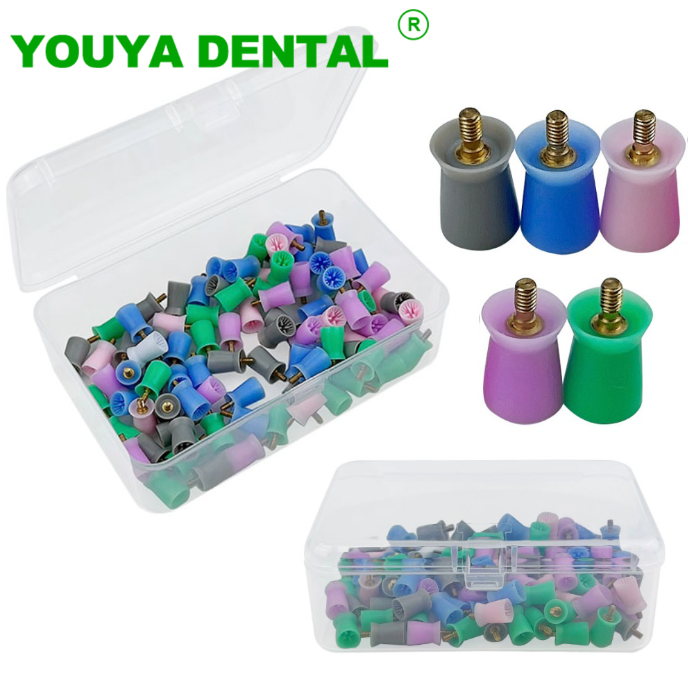 100pcs/Box Dental Prophylaxis  - đánh giá và giá Teeth Whitening Toothbrush