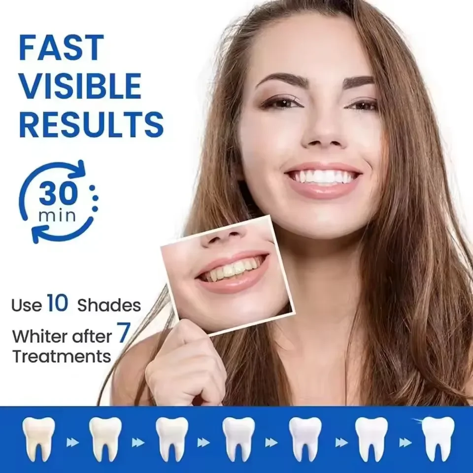 7/14 Pairs 5D Teeth Brightenin - đánh giá và giá Teeth Whitening Xylitol
