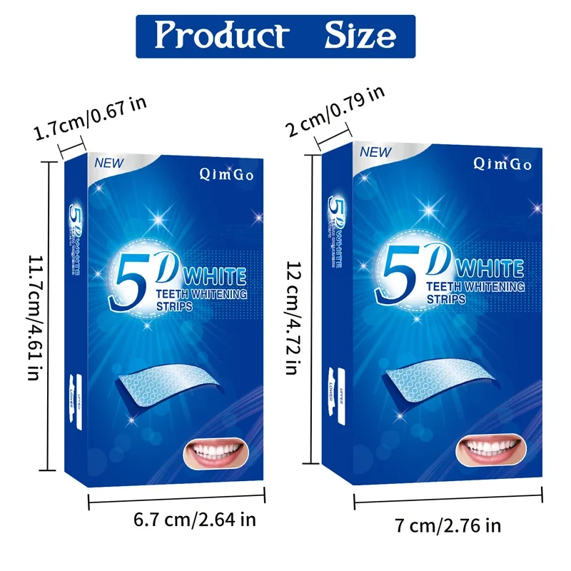 7/14 Pairs 5D Teeth Brightenin - đánh giá và giá Teeth Whitening Xylitol