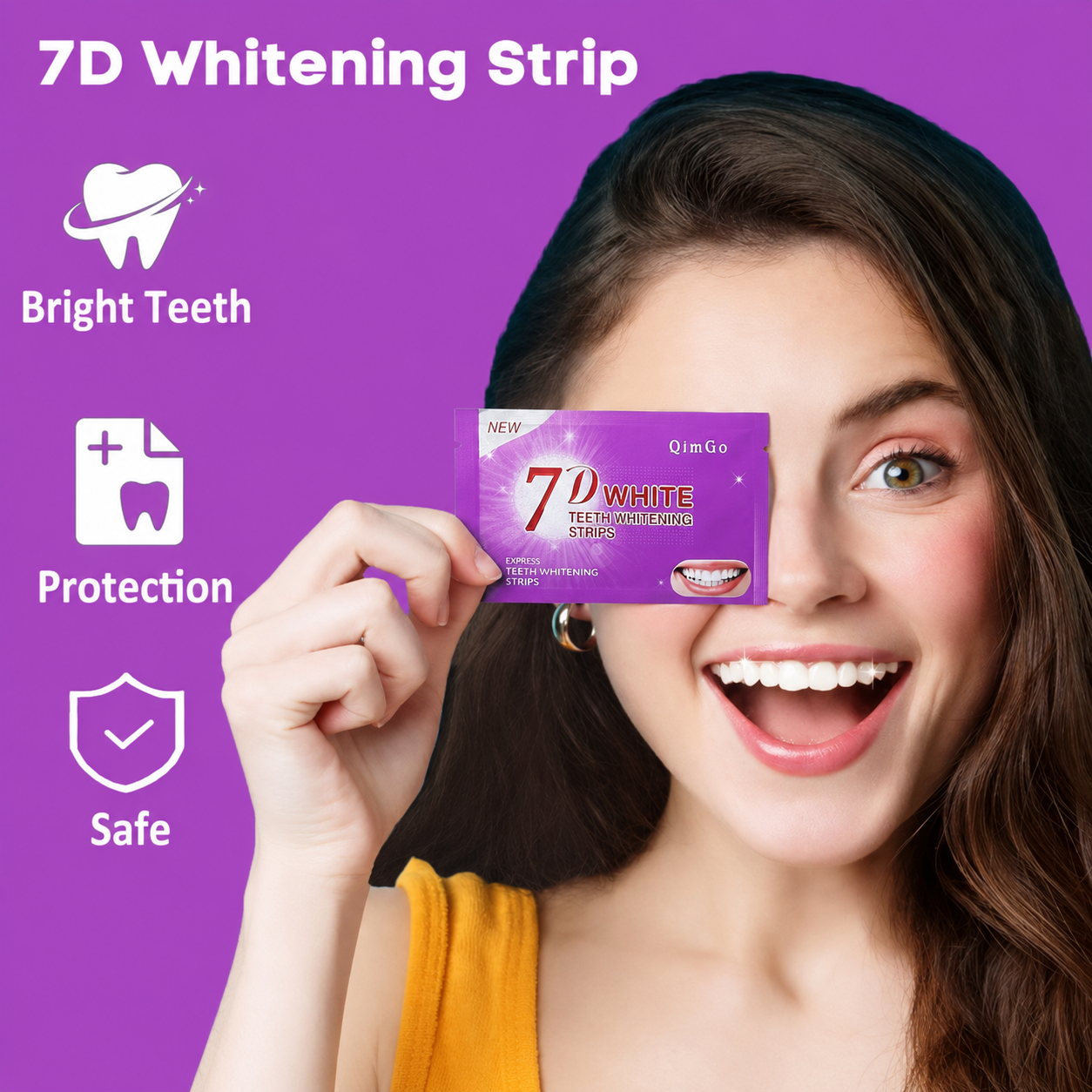 Purple Teeth Whitening Strip N - đánh giá và giá Teeth Whitening Fast