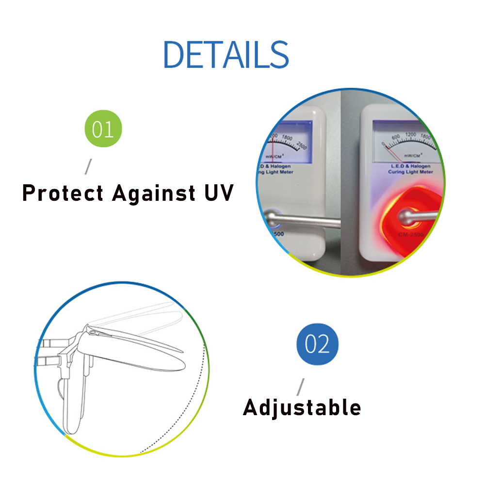 Dental Equipment UV Clip Glass - đánh giá và giá Teeth Whitening Uv Light