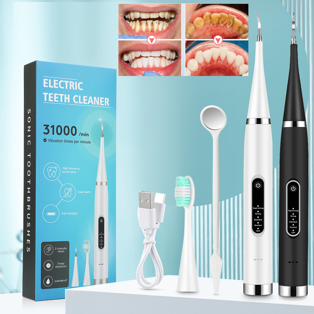 Electric Teeth Cleaner Sonic D - đánh giá và giá Teeth Whitening Toothbrush