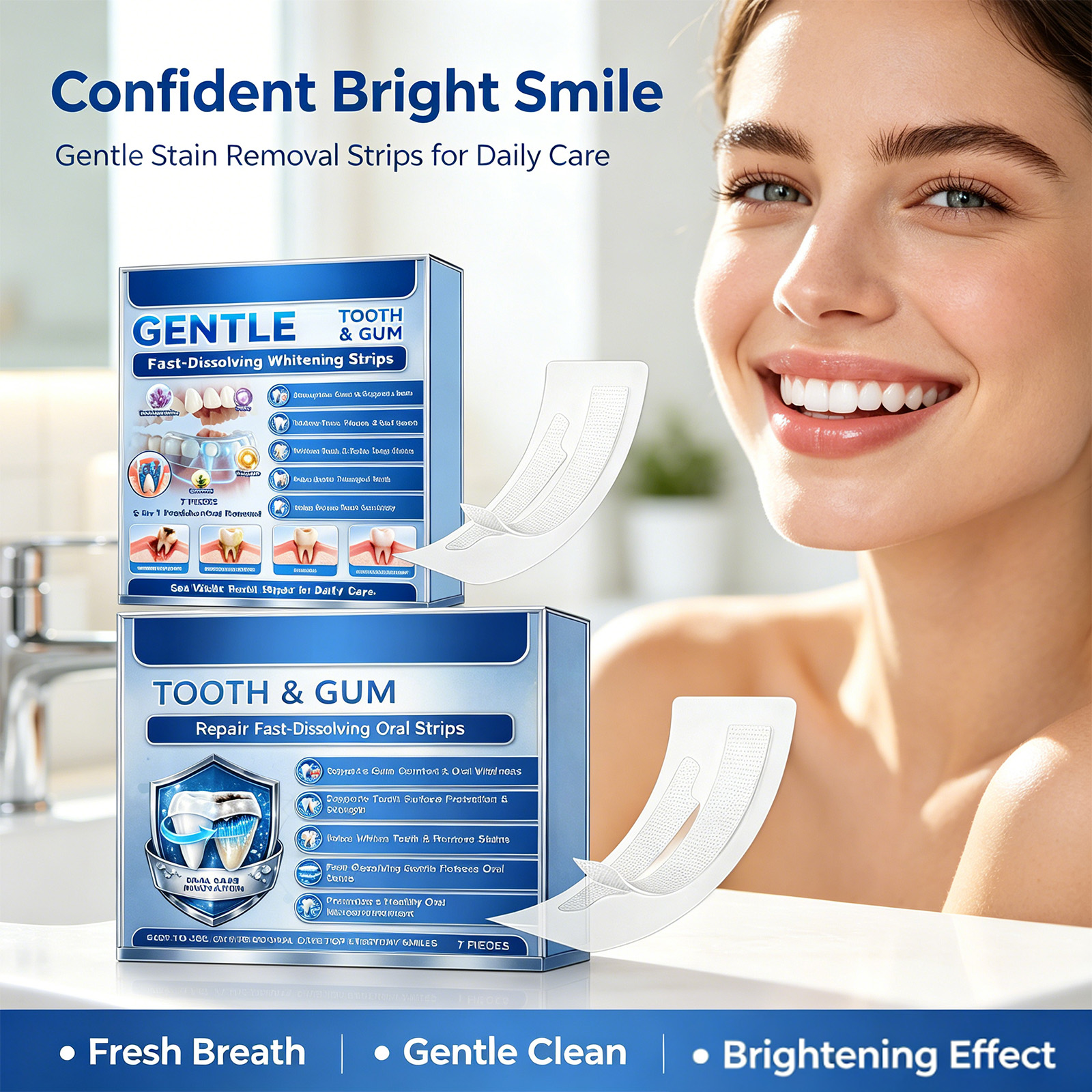 Gentle Tooth & Gum Whitening S - đánh giá và giá Teeth Whitening Fast